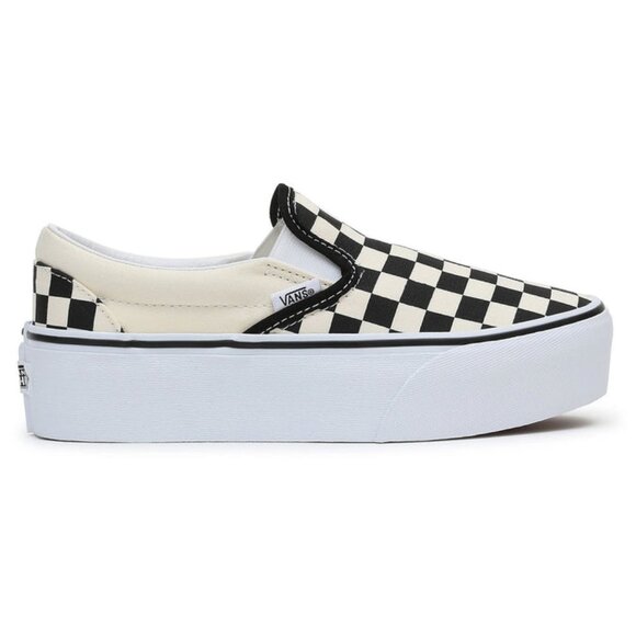 Vans Slip-On Stackform Checkerboard Black/White Women’s Size 7 - New In Box